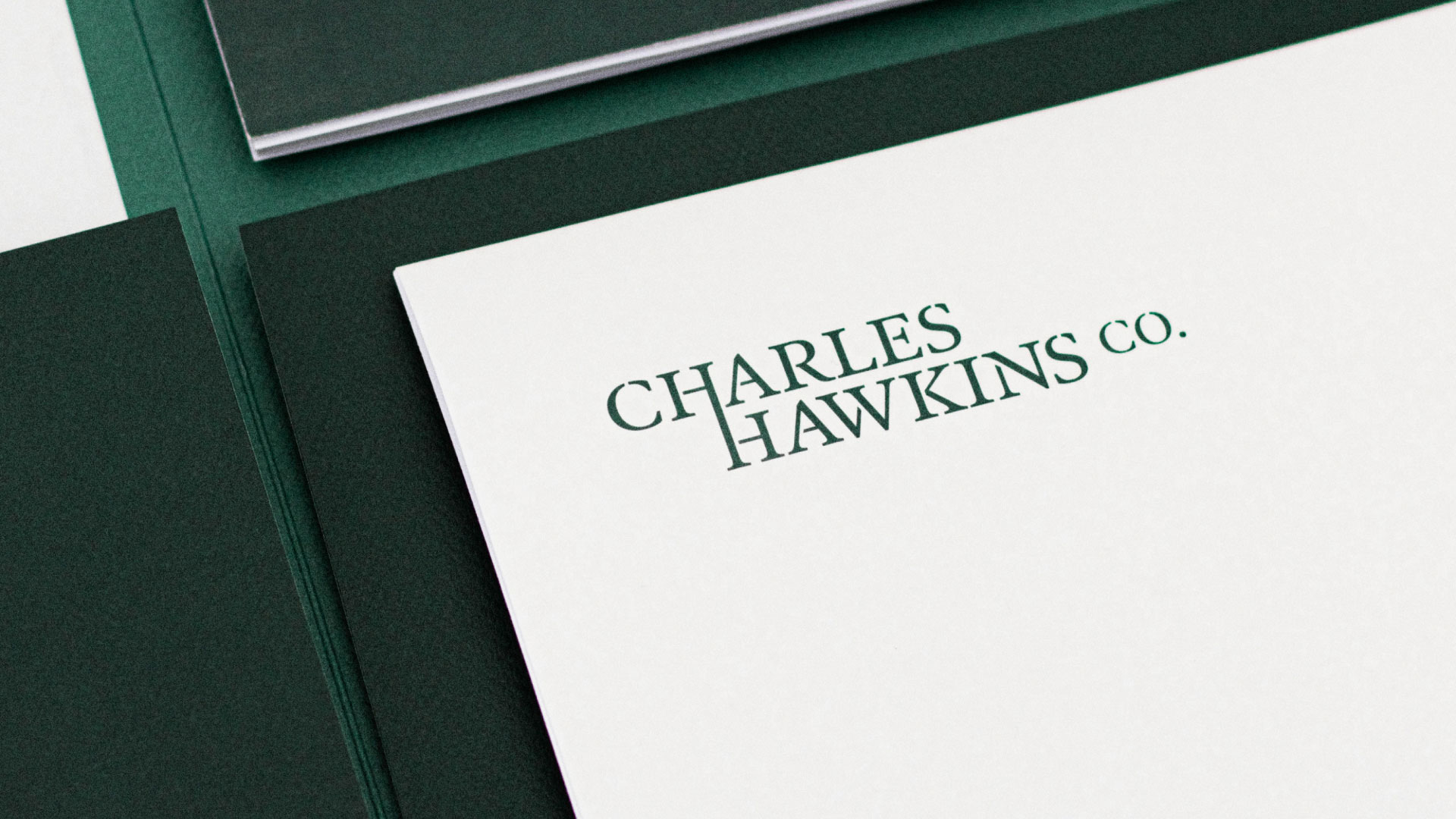 Charles Hawkins Co. logo on stationery paper