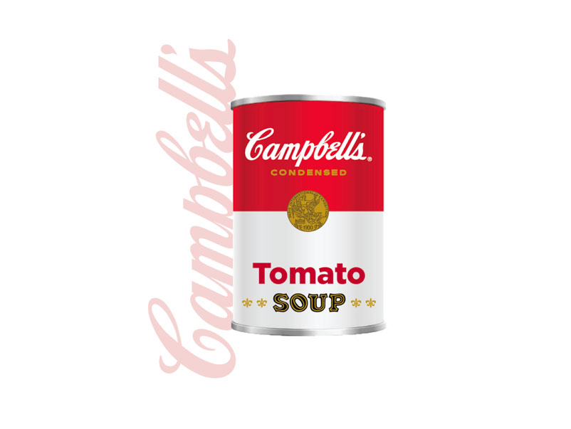Photo of Campbell's Tomato Soup can