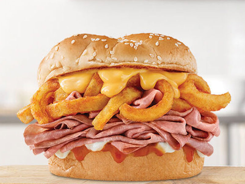 Photo of an Arby's sandwich